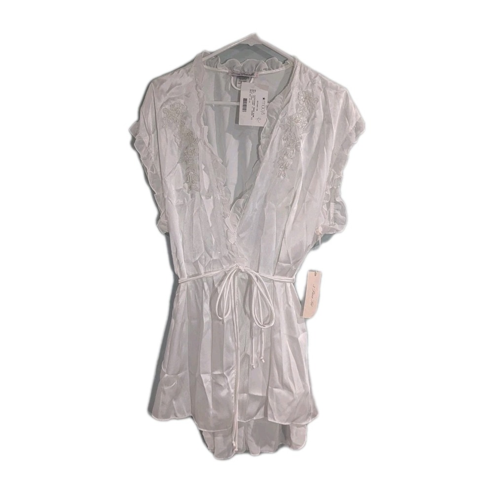 Linea Donatella Bridal Lingerie Set Nightie Robe Sexy Glamour Sequin Womens XL